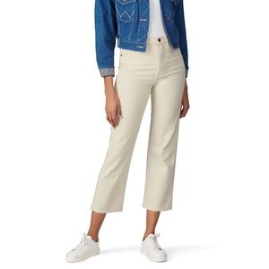 Wrangler Heritage "Tilda" High Wasit Bootcut Cream Jeans Size Womans 28